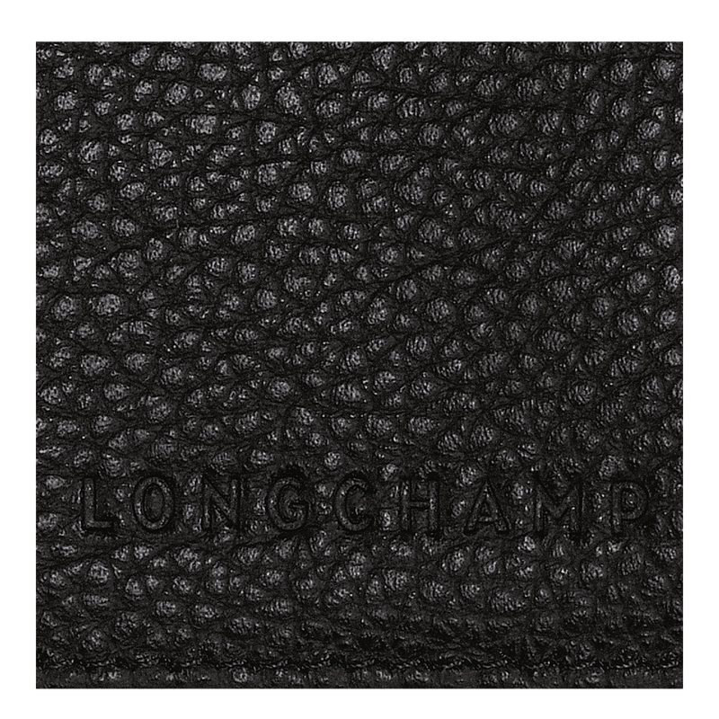 Longchamp Le Foulonné Funda para pasaportes Cuero - Negro Los más vendidos