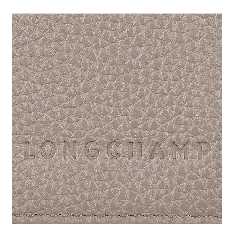 Longchamp Le Foulonné Funda para pasaportes Cuero - Tórtola Ventas relámpago