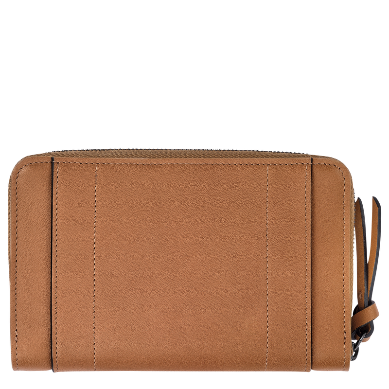 Longchamp Longchamp 3D Cartera Cuero - Natural Oferta especial de fábrica