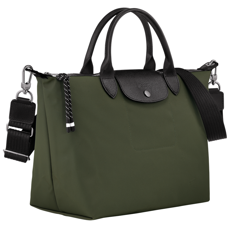 Longchamp Le Pliage Energy Bolso con asa superior L Lona reciclada - Caqui Precios de Black Friday