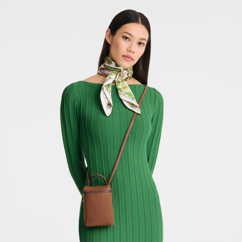 Longchamp Le Pliage Xtra Bolso bandolera XS Cuero - Coñac Oferta exclusiva