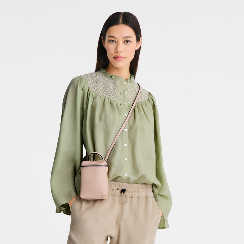 Longchamp Le Pliage Xtra Bolso bandolera XS Cuero - Carne Última moda