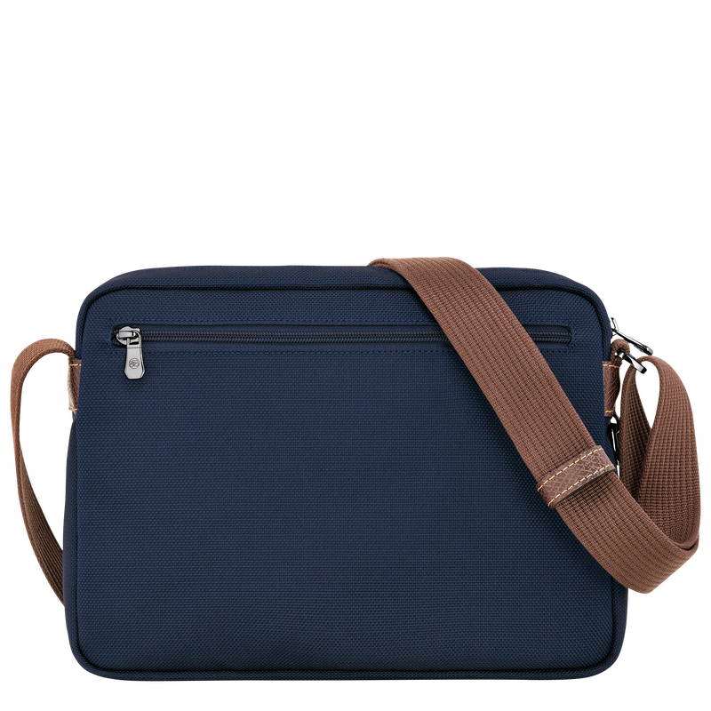 Longchamp Boxford Bolsa para cámara M Lona reciclada - Azul Grandes ahorros