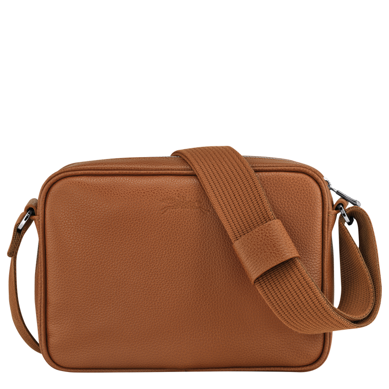 Longchamp Le Foulonné Bolsa para cámara S Cuero - Caramelo Outlet
