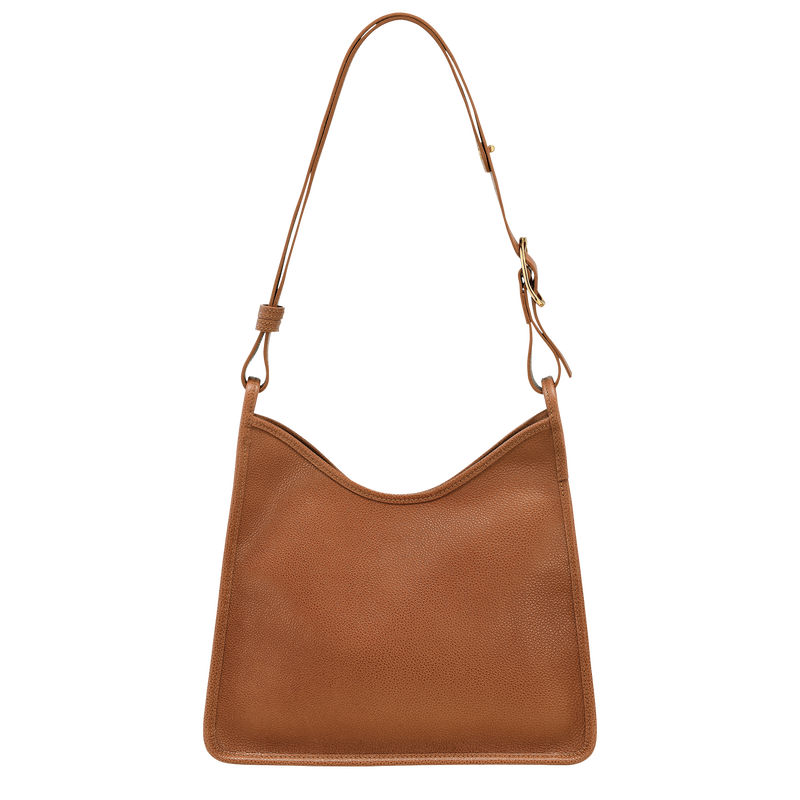 Longchamp Le Foulonné Bolso de hombro M Cuero - Caramelo Ofertas