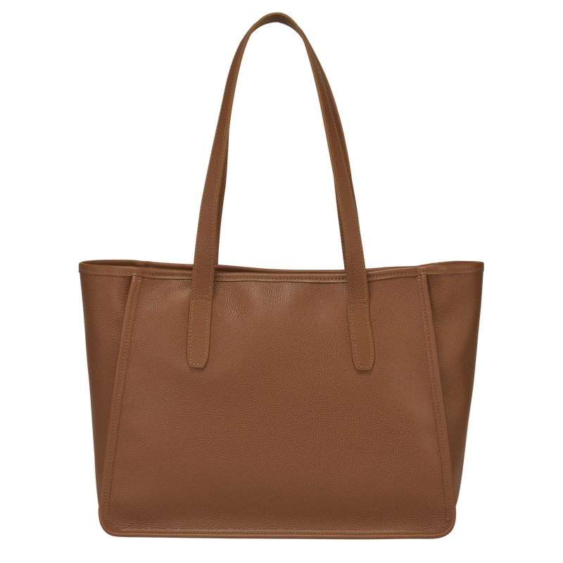 Longchamp Le Foulonné Bolso shopper L Cuero - Caramelo Los más vendidos