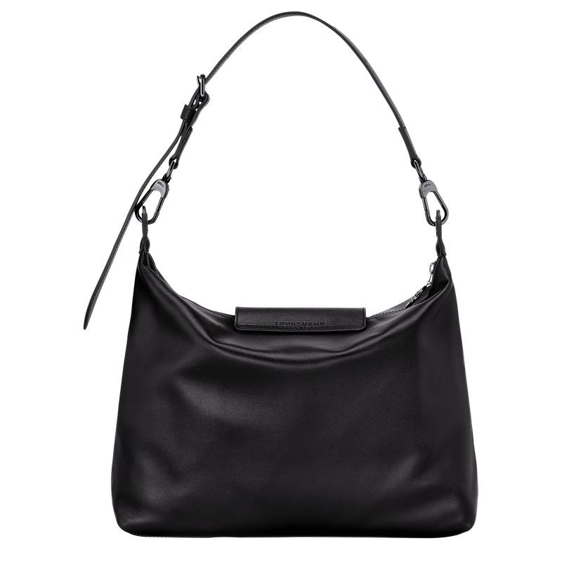 Longchamp Le Pliage Xtra Bolso Hobo M Cuero - Negro Rebajas online