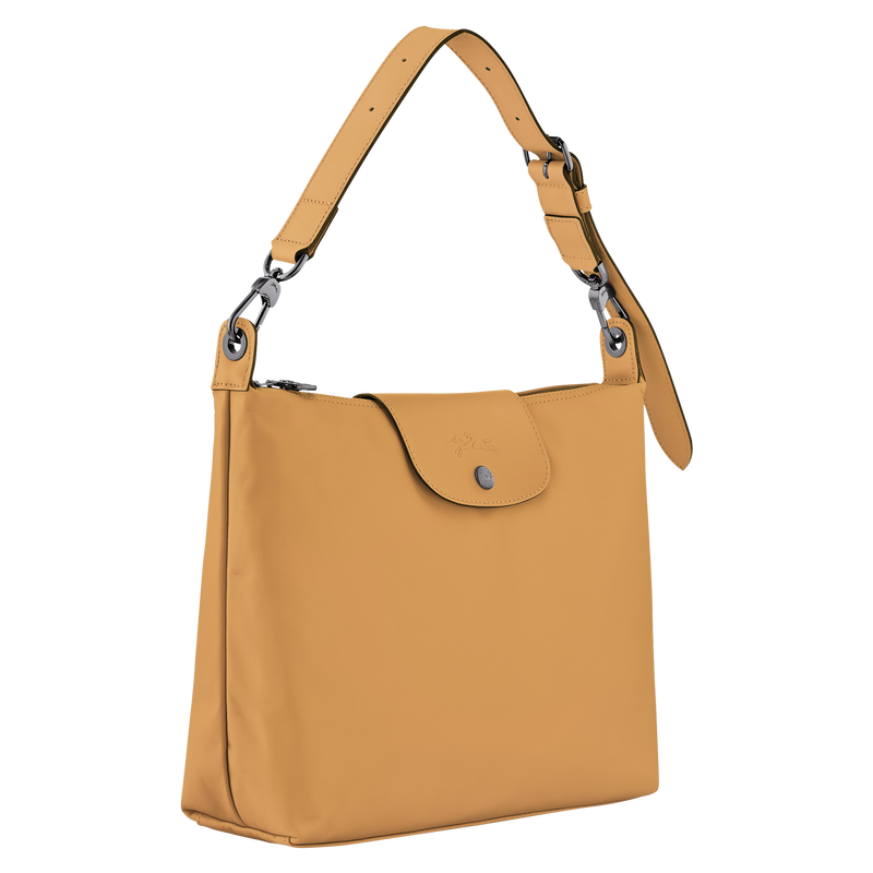 Longchamp Le Pliage Xtra Bolso Hobo M Cuero - Miel Rebajas top