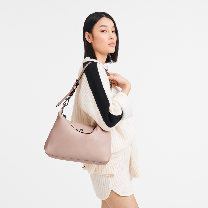 Longchamp Le Pliage Xtra Bolso Hobo M Cuero - Carne Oferta especial