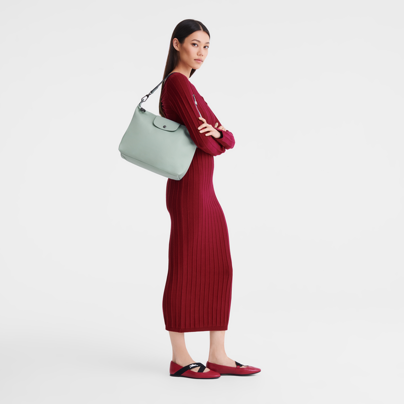 Longchamp Le Pliage Xtra Bolso Hobo M Cuero - Verbena Envío gratis
