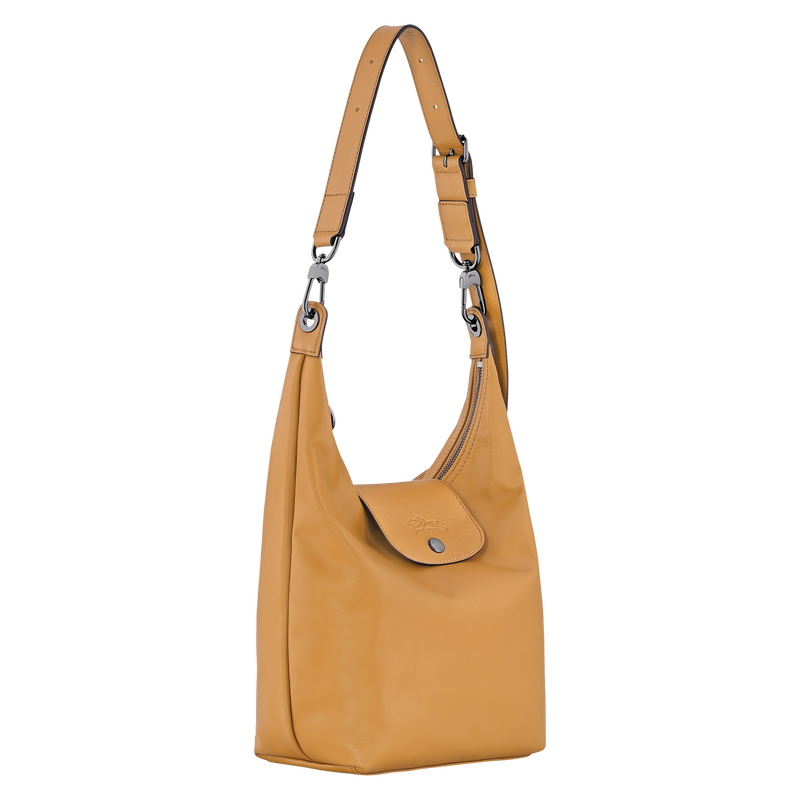 Longchamp Le Pliage Xtra Bolso de hombro M Cuero - Miel ÚLTIMAS EDICIONES