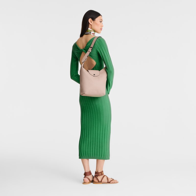 Longchamp Le Pliage Xtra Bolso de hombro M Cuero - Carne Último día