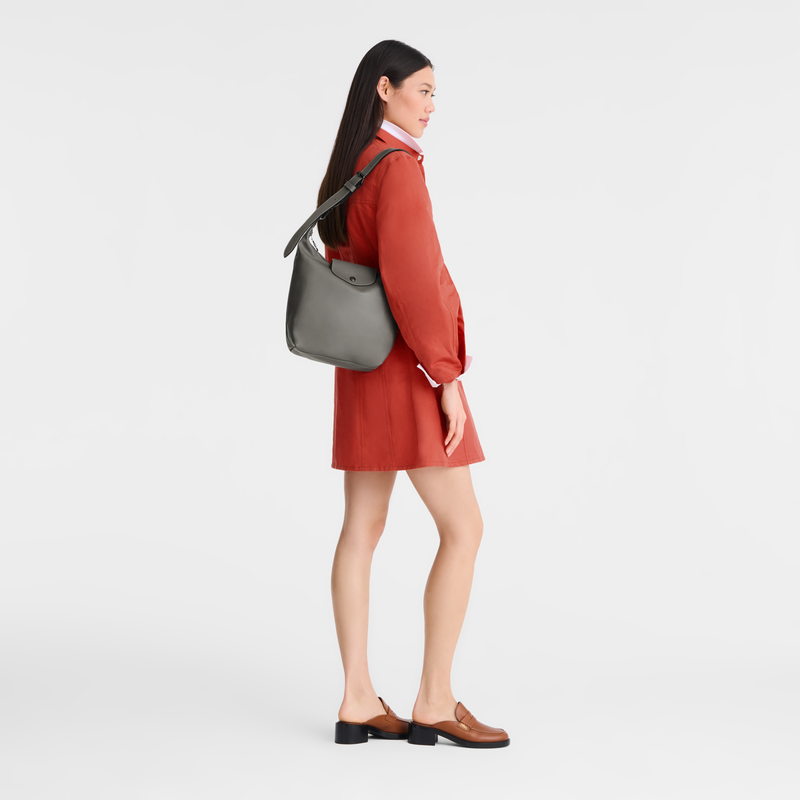 Longchamp Le Pliage Xtra Bolso de hombro M Cuero - Tórtola Promoción por tiempo limitado