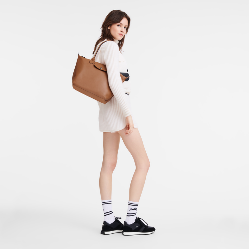 Longchamp Le Pliage Xtra Bolso shopper M Cuero - Coñac Promoción trimestral