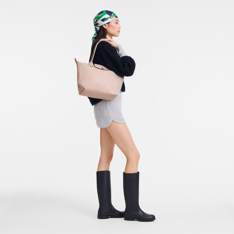 Longchamp Le Pliage Xtra Bolso shopper M Cuero - Carne Solo queda un día