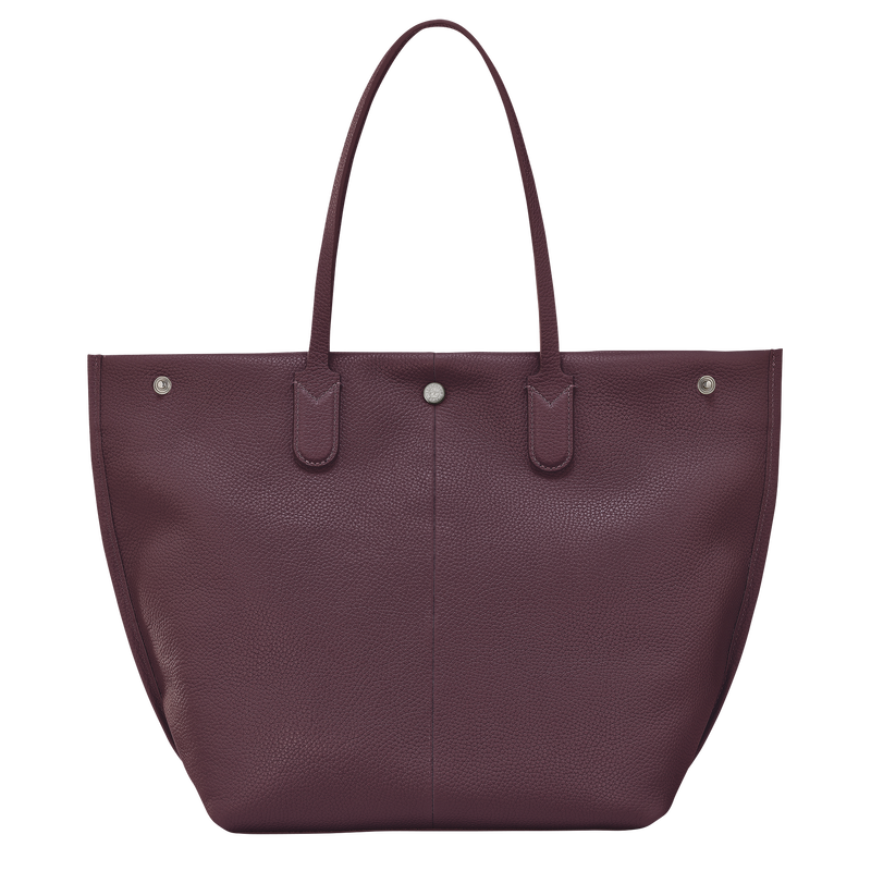 Longchamp Essential Bolso shopper L Cuero - Berenjena Limitado a 3 días