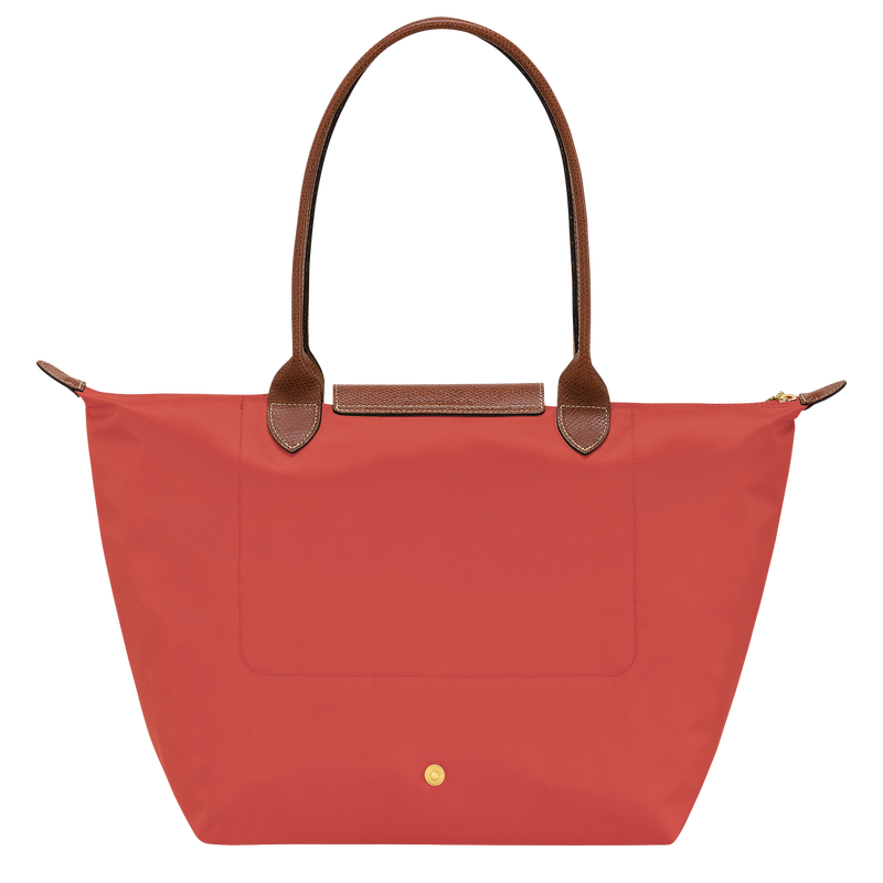 Longchamp Le Pliage Original Bolso de hombro L Lona reciclada - Tomate Ofertas de temporada