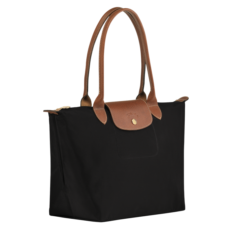 Longchamp Le Pliage Original Bolso de hombro M Lona reciclada - Negro Ofertas especiales