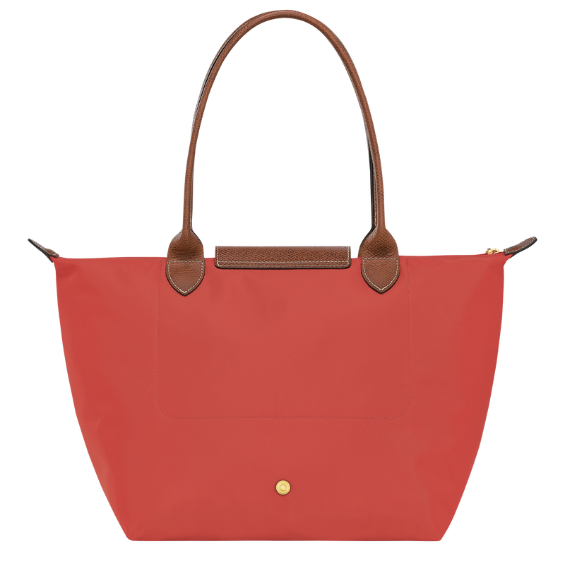 Longchamp Le Pliage Original Bolso de hombro M Lona reciclada - Tomate En línea