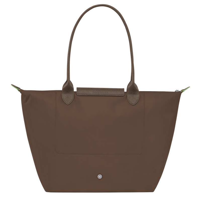 Longchamp Le Pliage Green Bolso de hombro L Lona reciclada - Tierra Outlet online