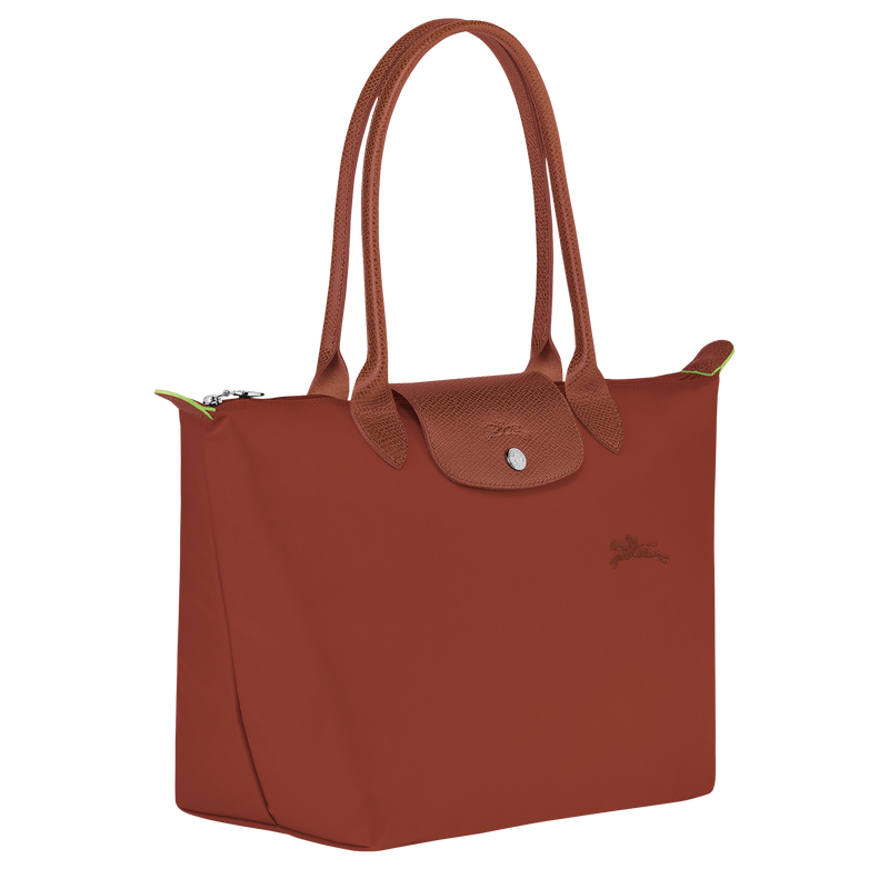 Longchamp Le Pliage Green Bolso de hombro M Lona reciclada - Castaño Ofertas