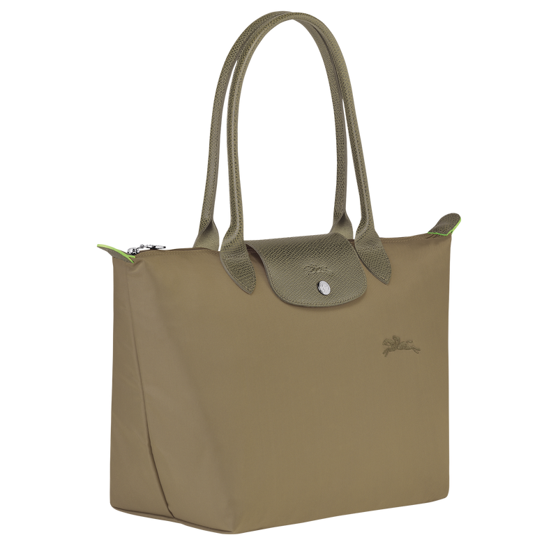 Longchamp Le Pliage Green Bolso de hombro M Lona reciclada - alcachofa En oferta