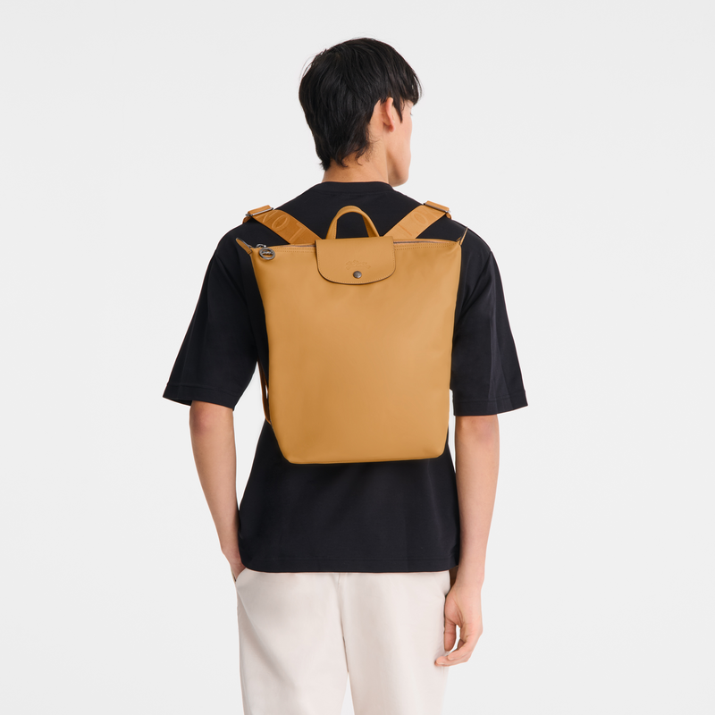 Longchamp Le Pliage Xtra Mochila M Cuero - Miel Gran oferta