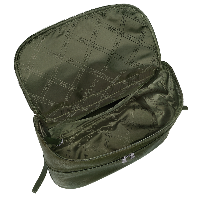 Longchamp Le Foulonné Mochila Cuero - Caqui Los más vendidos