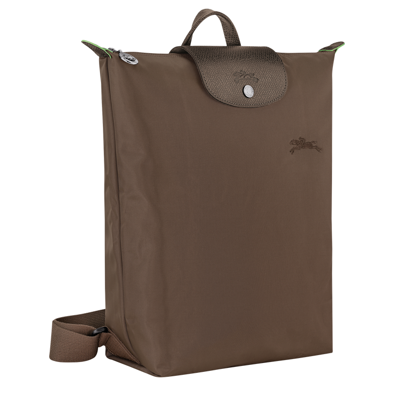 Longchamp Le Pliage Green Mochila M Tela - Tierra Rebajas top