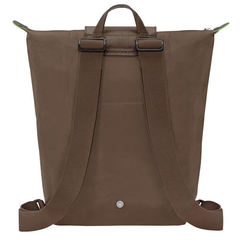 Longchamp Le Pliage Green Mochila M Tela - Tierra Rebajas top