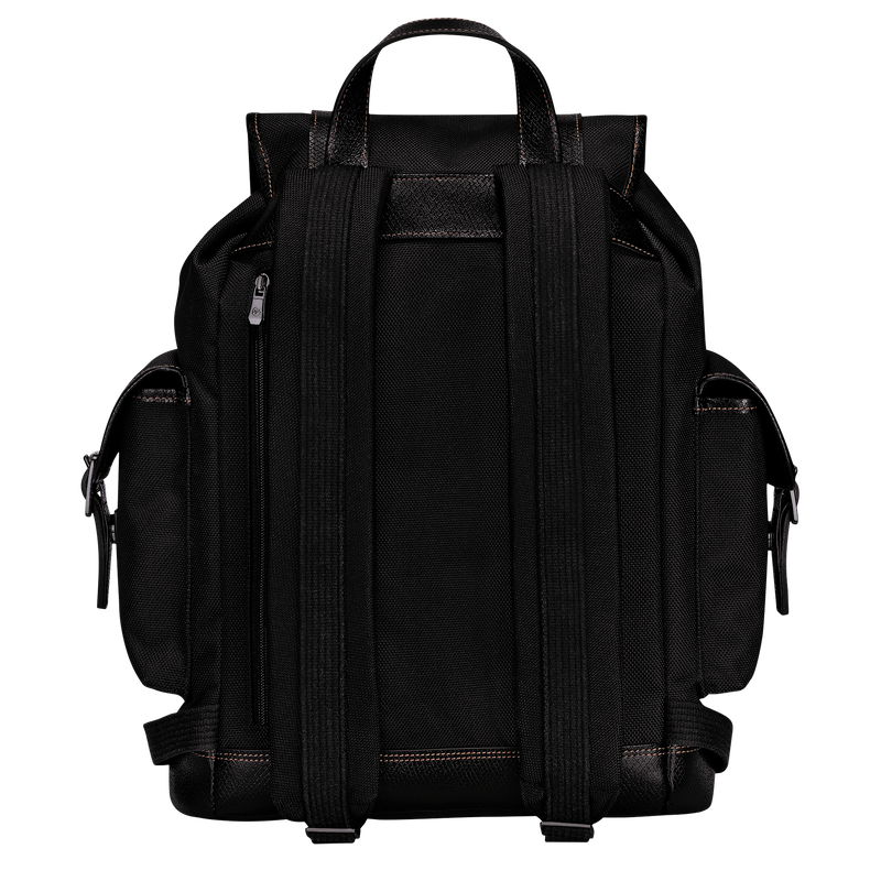 Longchamp Boxford Mochila Lona reciclada - Negro Oferta especial