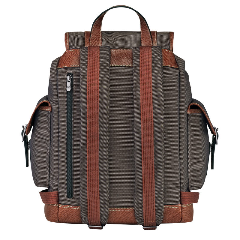 Longchamp Boxford Mochila Lona reciclada - Marrón Envío gratis