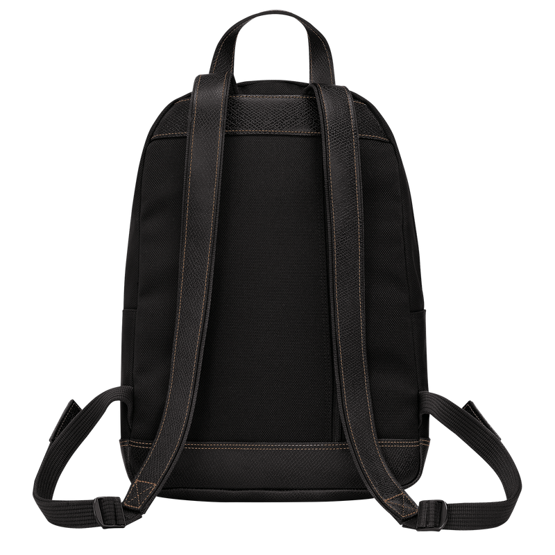 Longchamp Boxford Mochila Lona reciclada - Negro Últimos 3 días