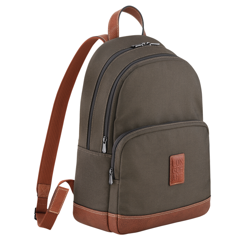 Longchamp Boxford Mochila Lona reciclada - Marrón COMPRAR AHORA