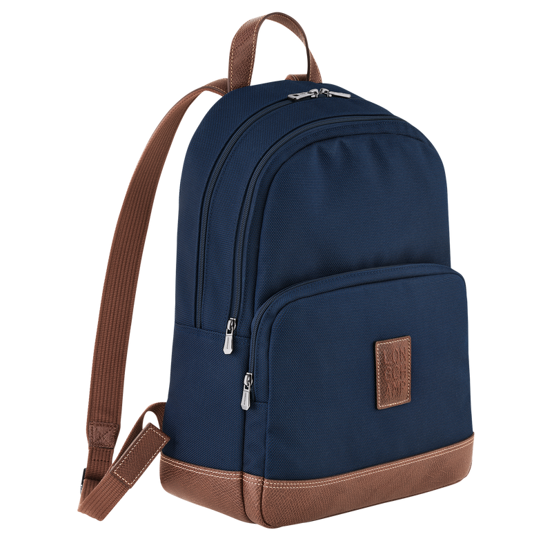 Longchamp Boxford Mochila Lona reciclada - Azul ÚLTIMAS EDICIONES