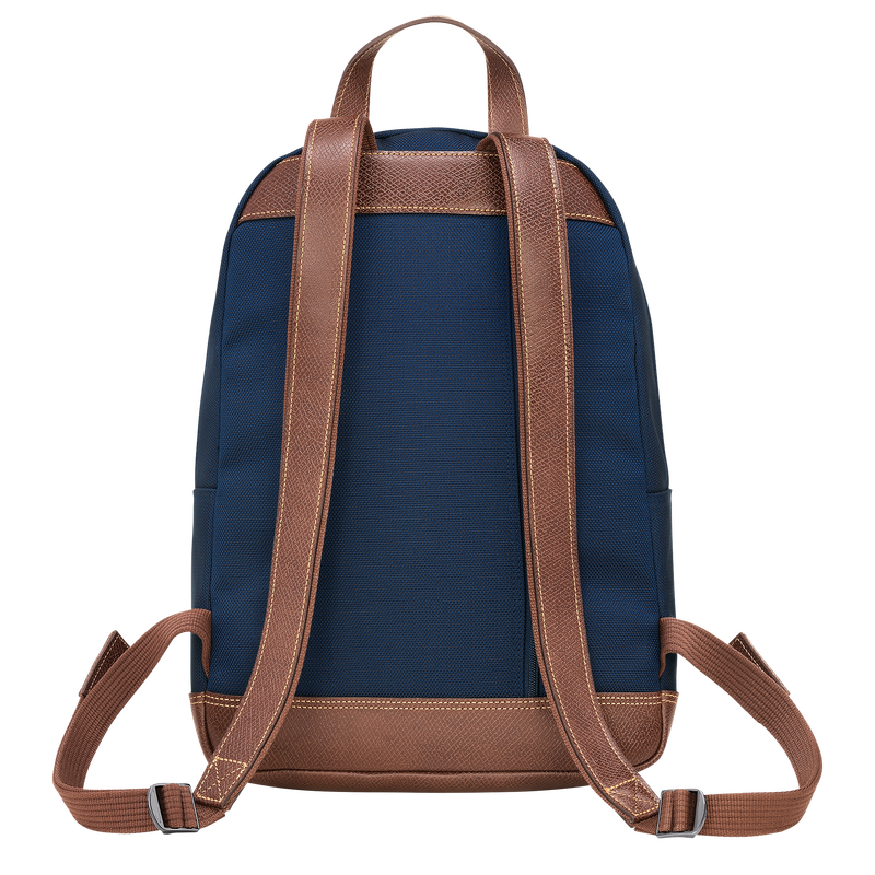 Longchamp Boxford Mochila Lona reciclada - Azul ÚLTIMAS EDICIONES