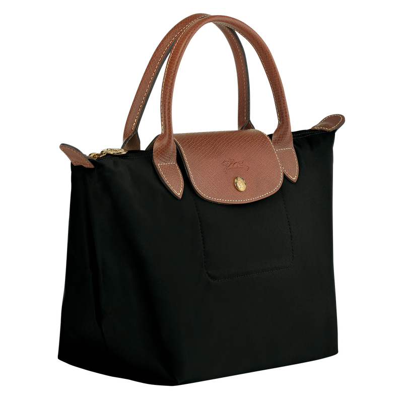 Longchamp Le Pliage Original Bolso con asa superior S Lona reciclada - Negro Últimos 2 días