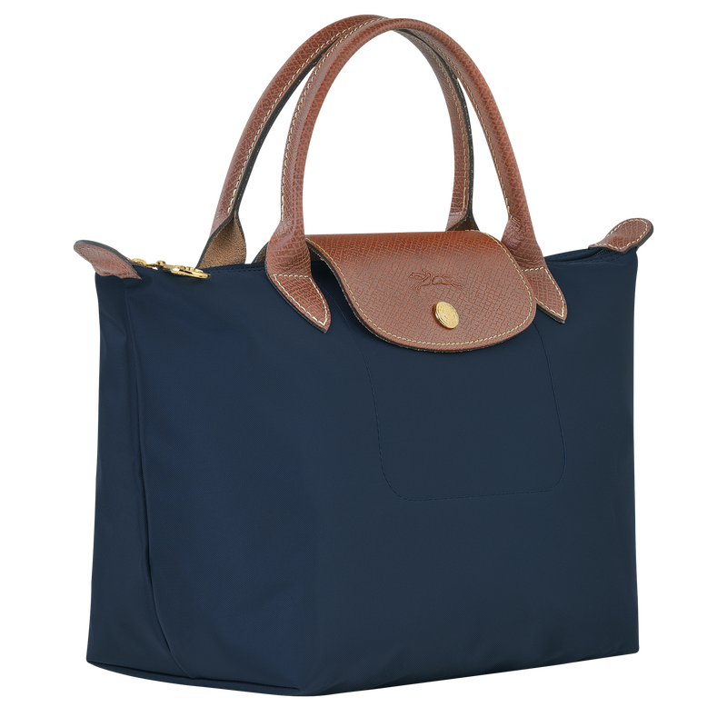 Longchamp Le Pliage Original Bolso con asa superior S Lona reciclada - Azul Marino Último día