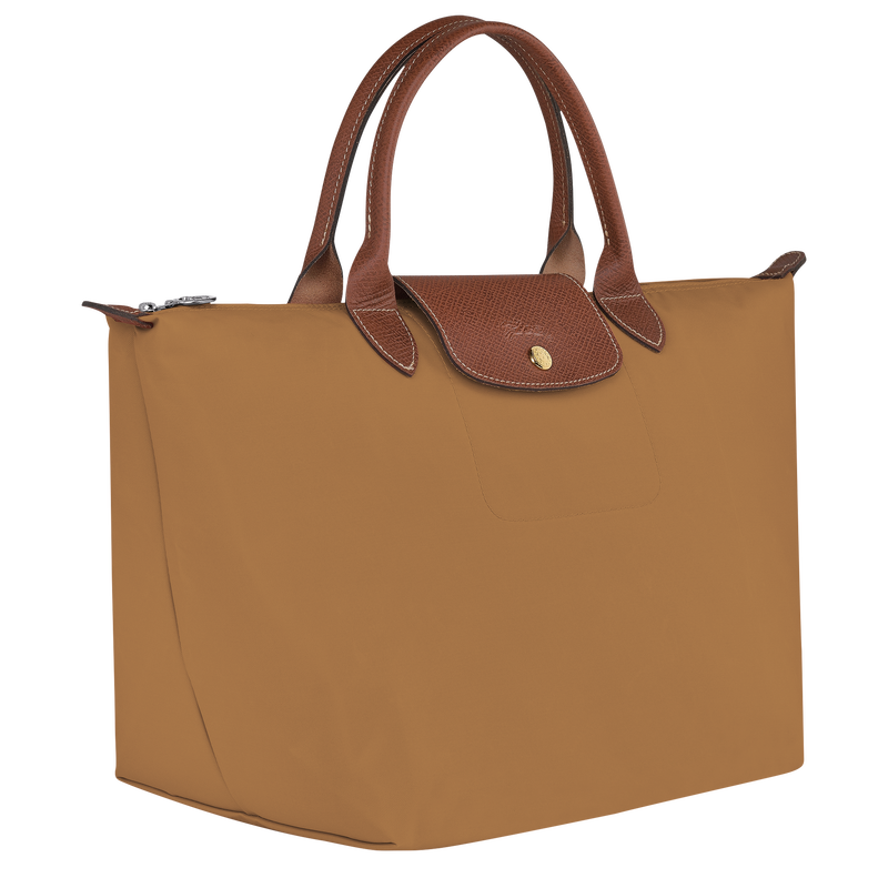 Longchamp Le Pliage Original Bolso con asa superior M Lona reciclada - Ante Liquidación
