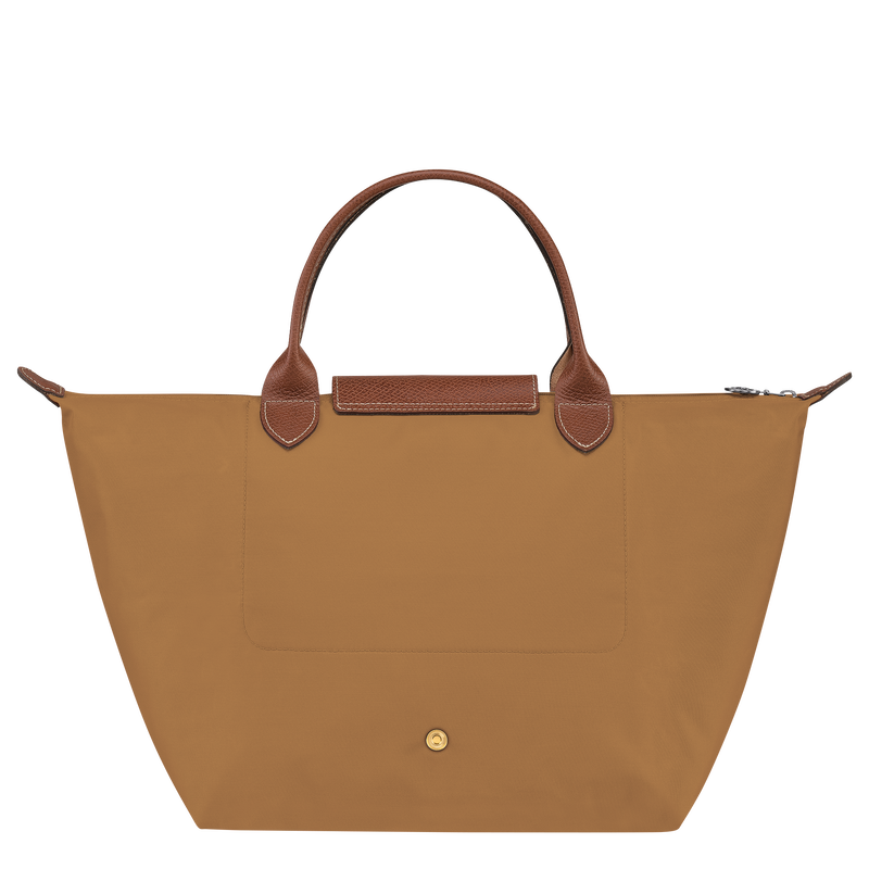 Longchamp Le Pliage Original Bolso con asa superior M Lona reciclada - Ante Liquidación