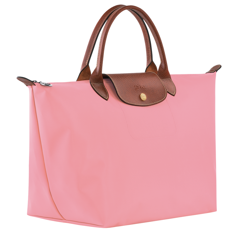 Longchamp Le Pliage Original Bolso con asa superior M Lona reciclada - Malvavisco Envío internacional gratuito