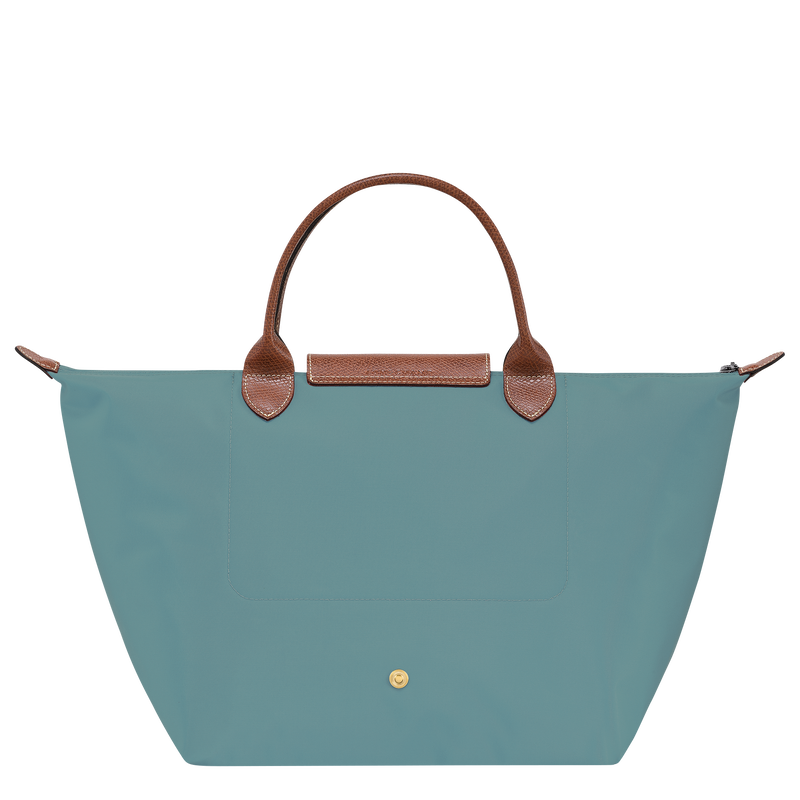 Longchamp Le Pliage Original Bolso con asa superior M Lona reciclada - Eucalipto Tienda de fábrica