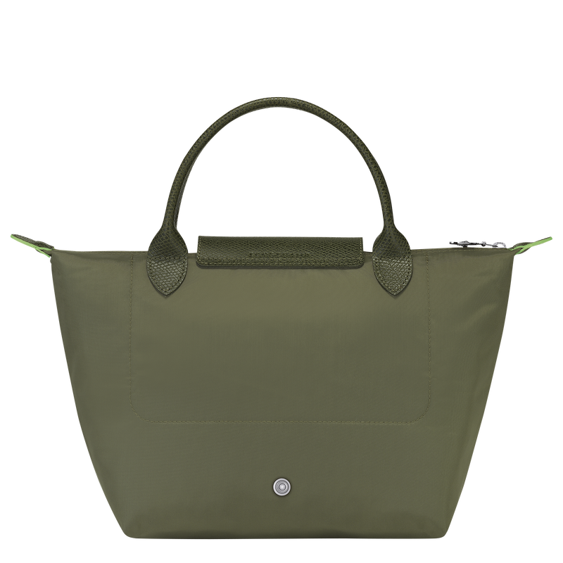Longchamp Le Pliage Green Bolso con asa superior S Lona reciclada - Bosque Última moda