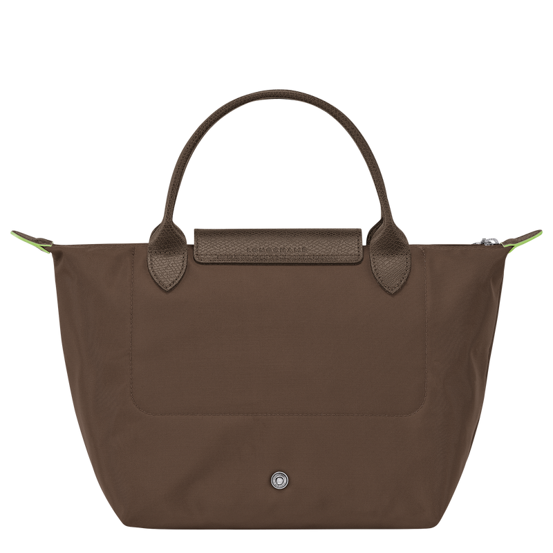 Longchamp Le Pliage Green Bolso con asa superior S Lona reciclada - Tierra Descuento por venta flash