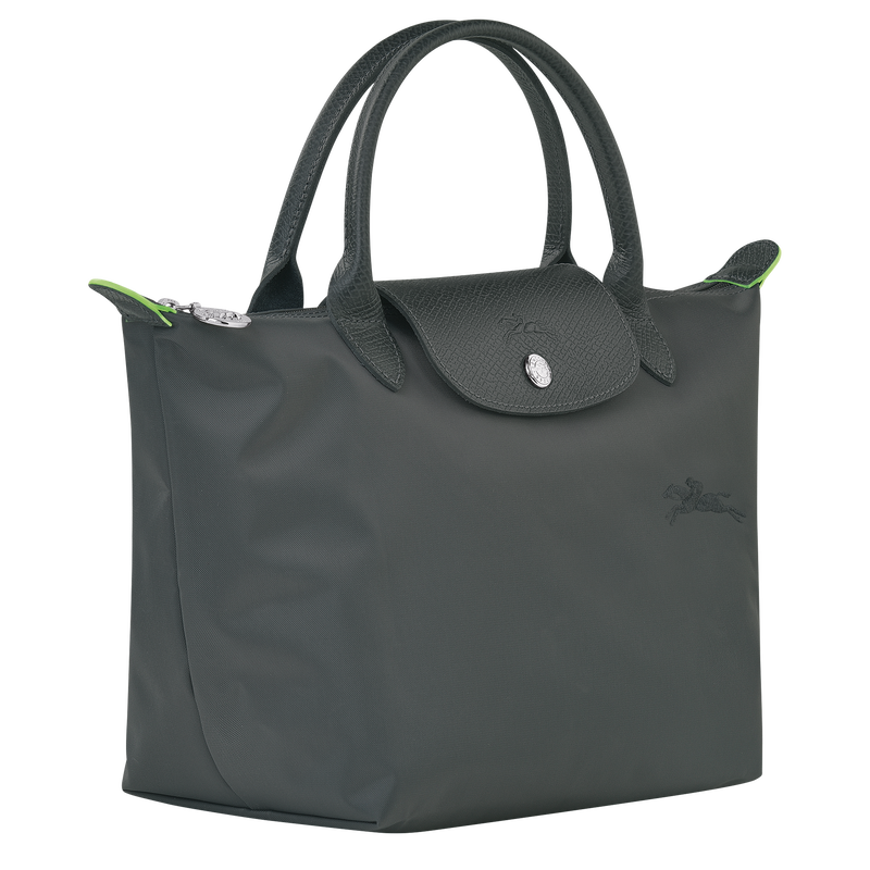 Longchamp Le Pliage Green Bolso con asa superior S Lona reciclada - Grafito Ofertas de temporada
