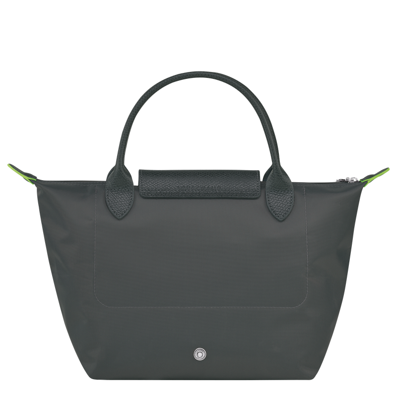 Longchamp Le Pliage Green Bolso con asa superior S Lona reciclada - Grafito Ofertas de temporada