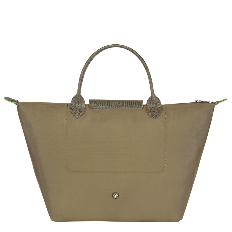 Longchamp Le Pliage Green Bolso con asa superior M Lona reciclada - alcachofa Precio ultrabajo