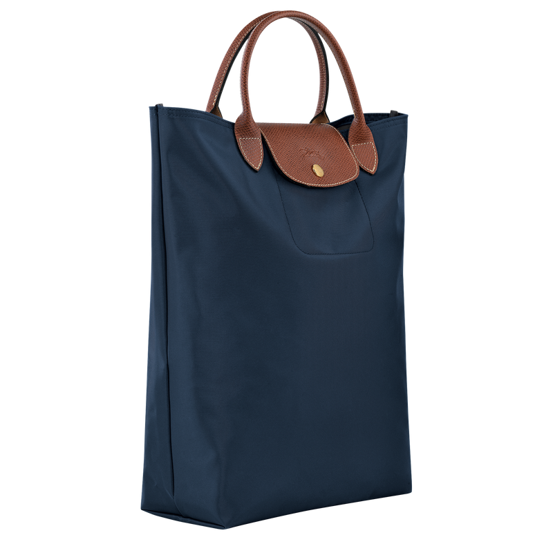 Longchamp Le Pliage Original Bolso shopper M Tela - Azul Marino Outlet online