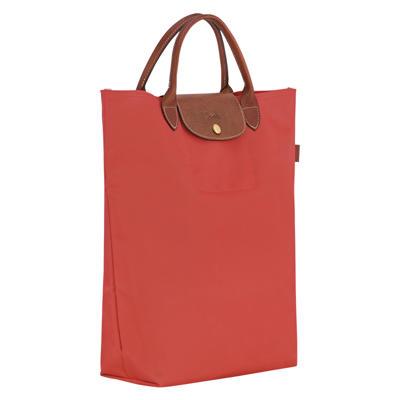 Longchamp Le Pliage Original Bolso shopper M Tela - Tomate Gran oferta