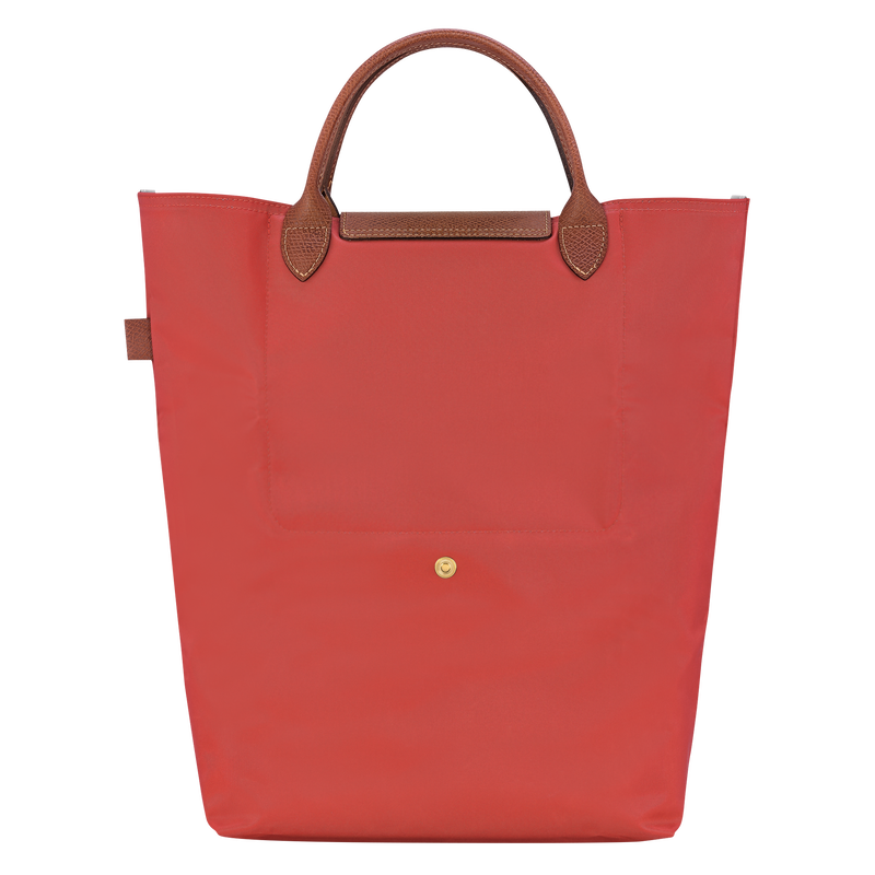 Longchamp Le Pliage Original Bolso shopper M Tela - Tomate Gran oferta